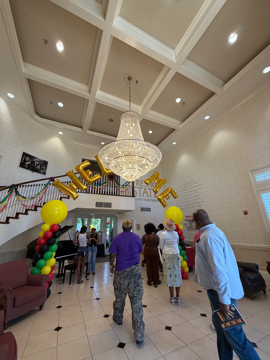 Smittcamp Alumni House interior event photo