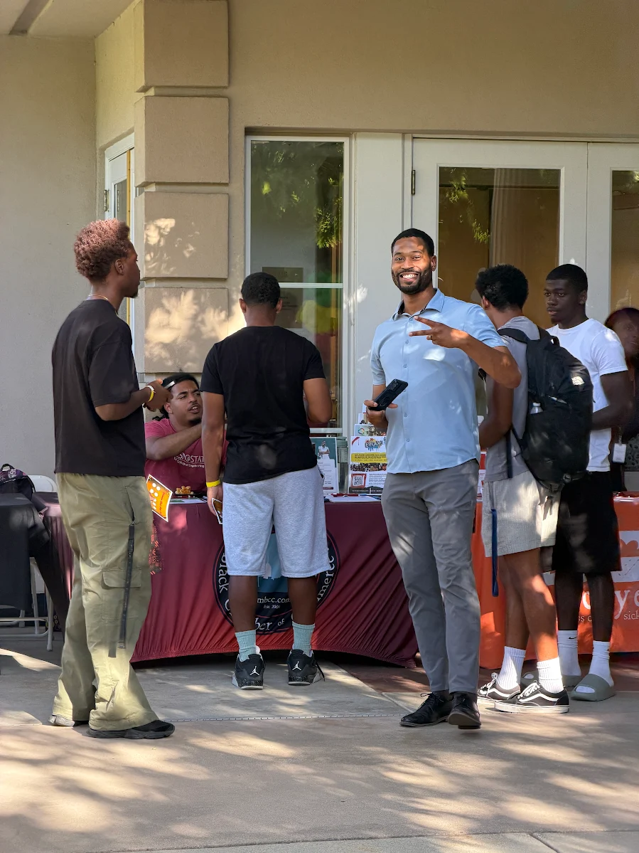Tabling photo from Welcome Black