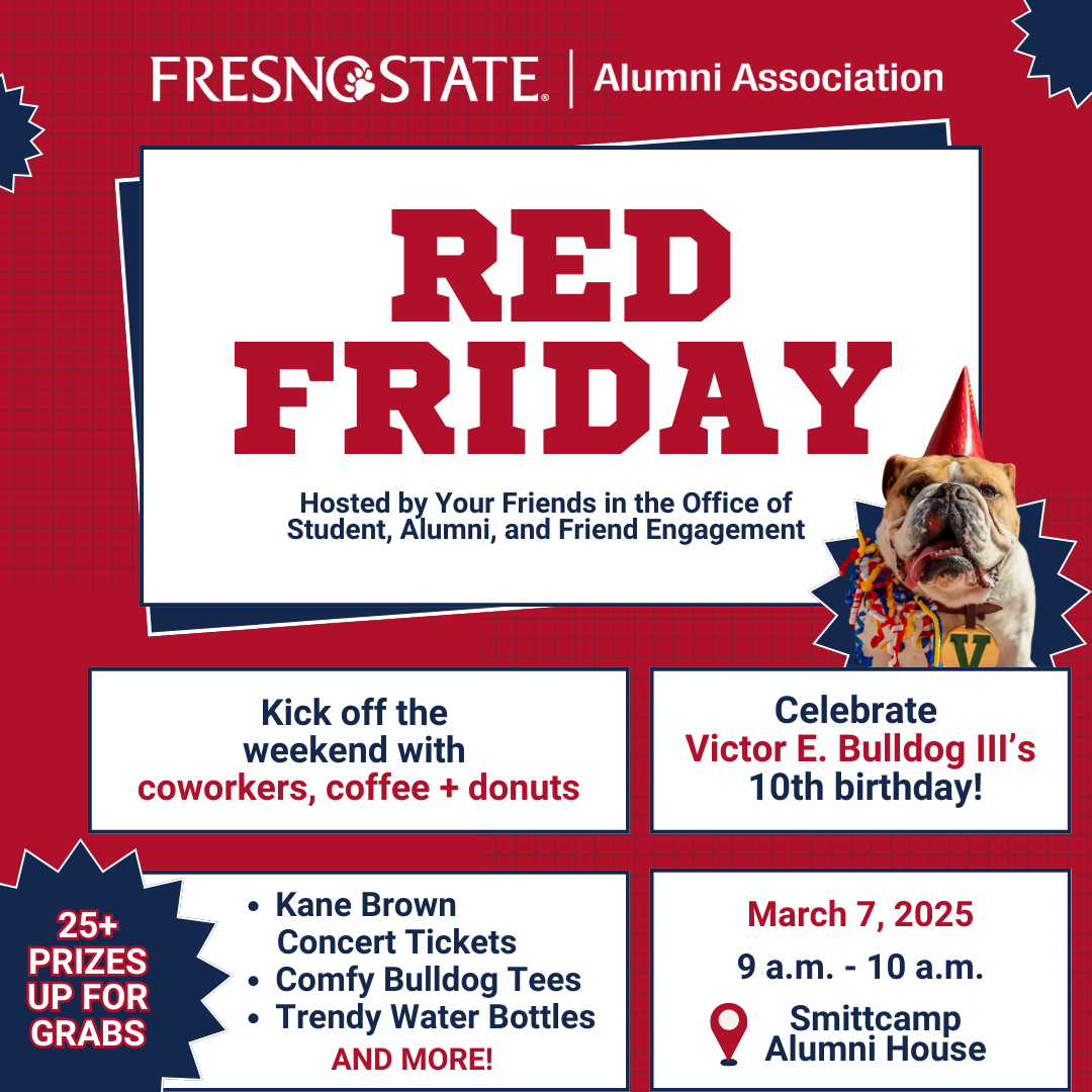 Alumni Red Friday Flier