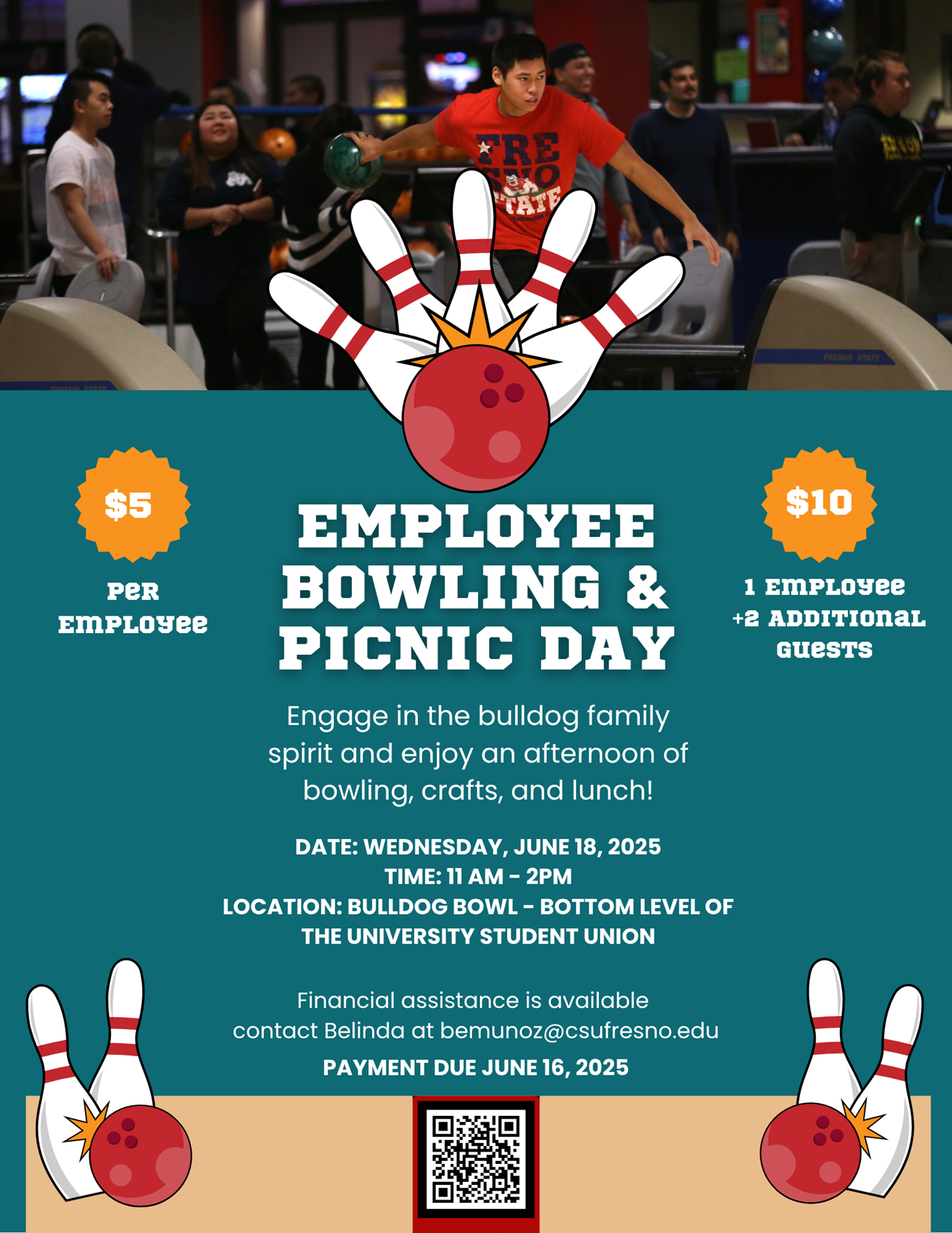 Summer Bowling and Picnic Day