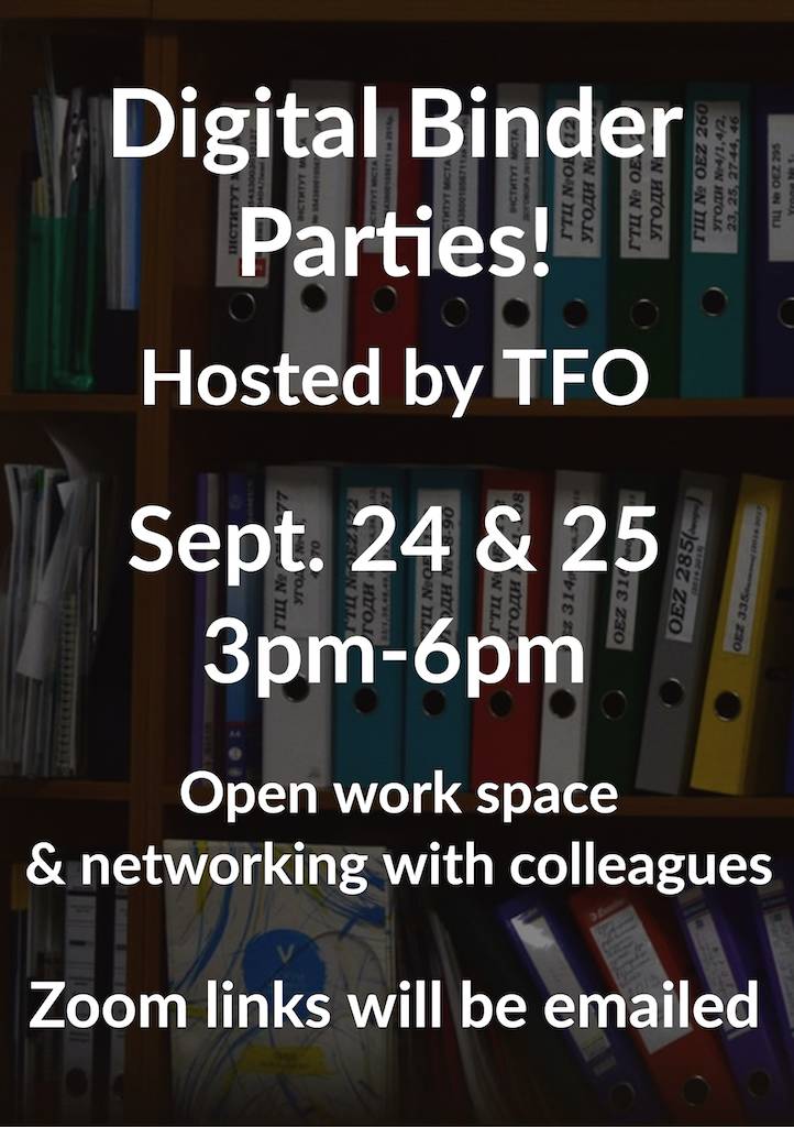 TFO Digital Binder Parties